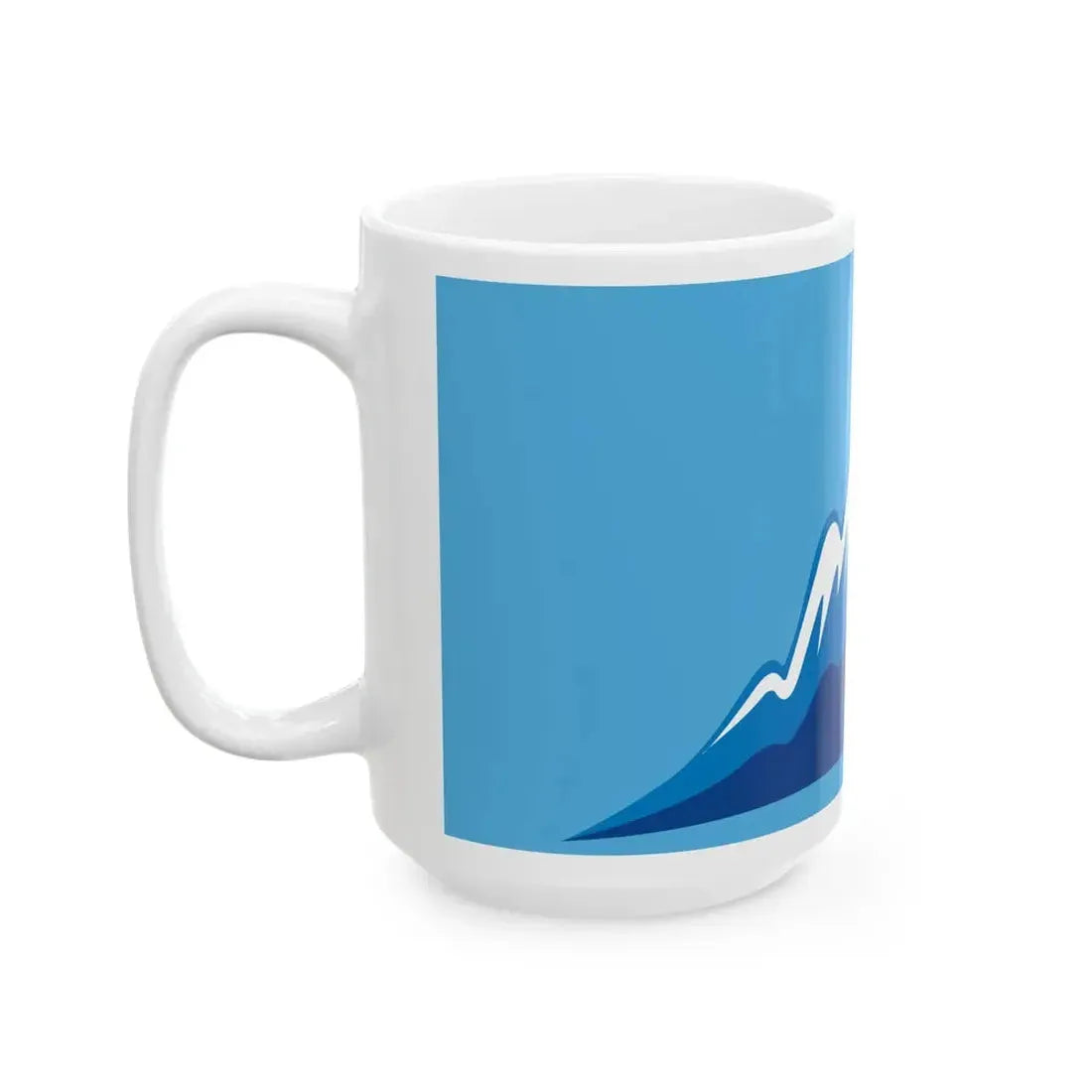 Kyrgyzstan 2011 Flag Proposals Set 2 Flag 4 (Kyrgyzstan) White Coffee Mug - Go Mug Yourself