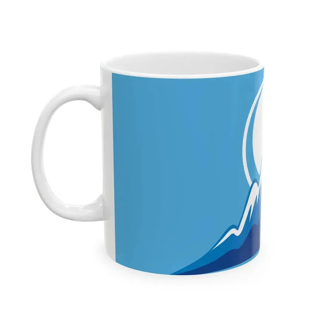 Kyrgyzstan 2011 Flag Proposals Set 3 Flag 1 (Kyrgyzstan) White Coffee Mug - Go Mug Yourself