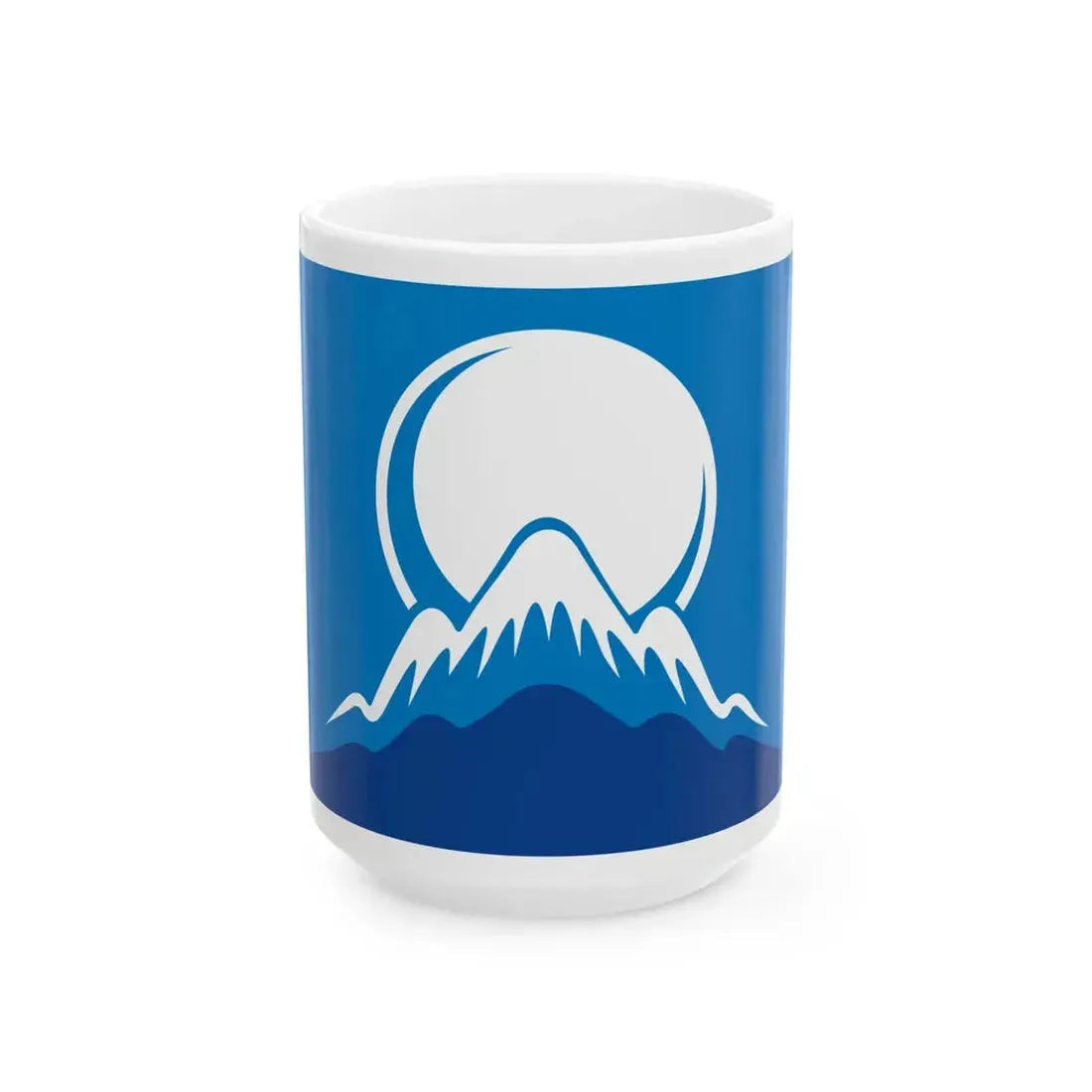Kyrgyzstan 2011 Flag Proposals Set 3 Flag 2 (Kyrgyzstan) White Coffee Mug 15oz - Go Mug Yourself