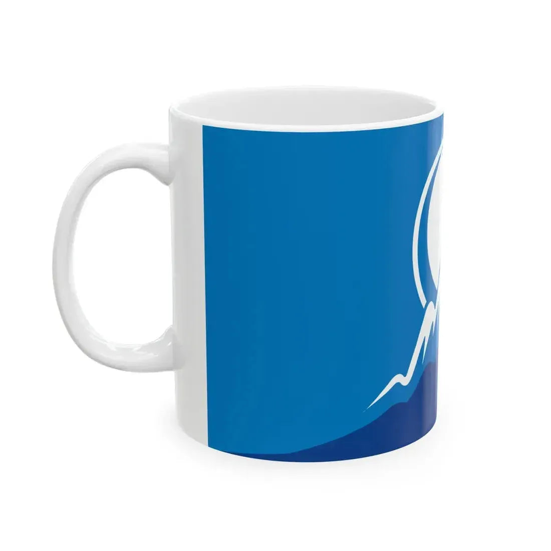 Kyrgyzstan 2011 Flag Proposals Set 3 Flag 2 (Kyrgyzstan) White Coffee Mug - Go Mug Yourself
