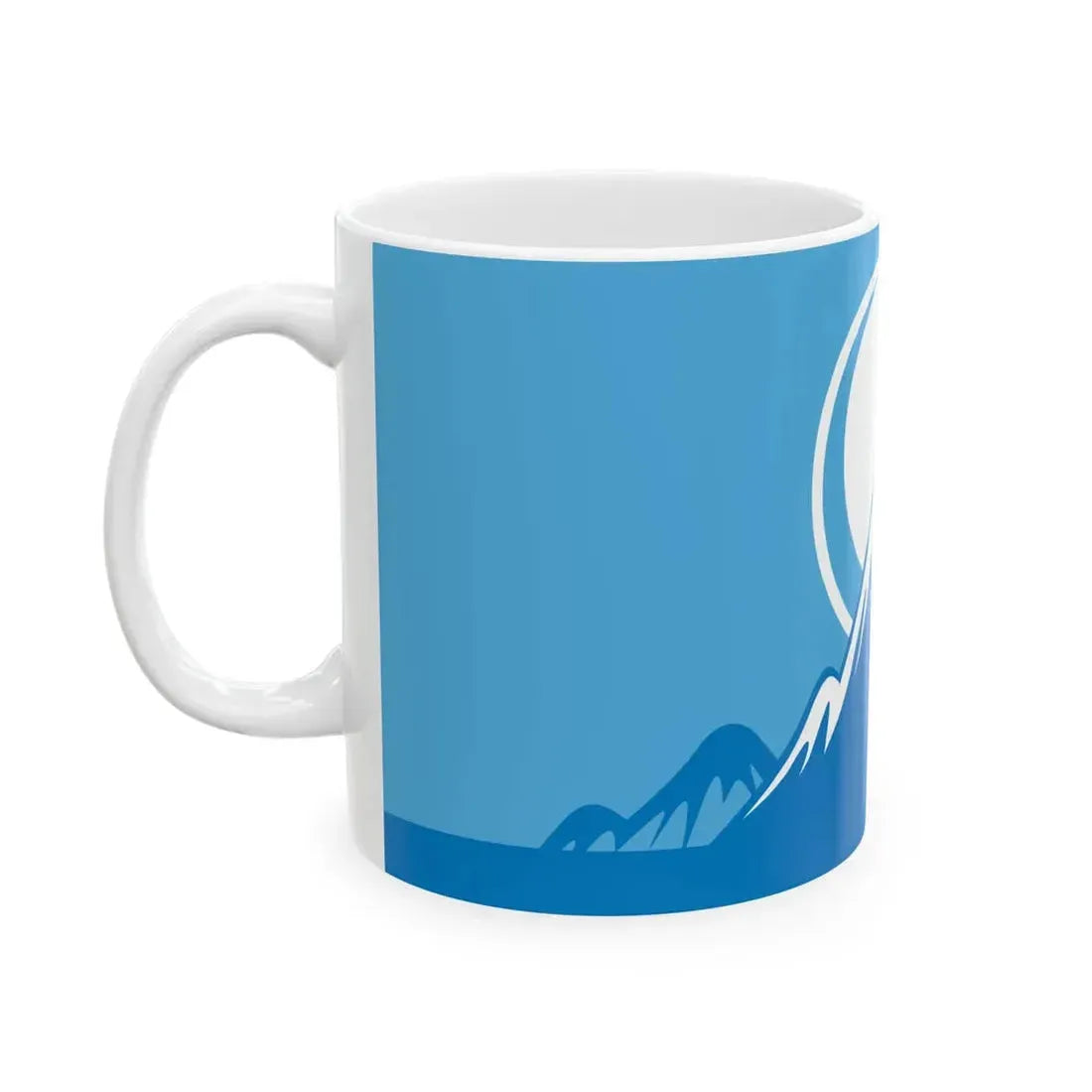 Kyrgyzstan 2011 Flag Proposals Set 3 Flag 3 (Kyrgyzstan) White Coffee Mug - Go Mug Yourself