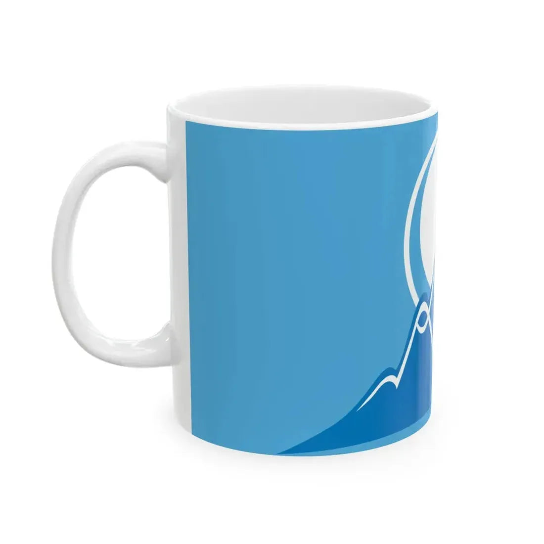 Kyrgyzstan 2011 Flag Proposals Set 3 Flag 4 (Kyrgyzstan) White Coffee Mug - Go Mug Yourself