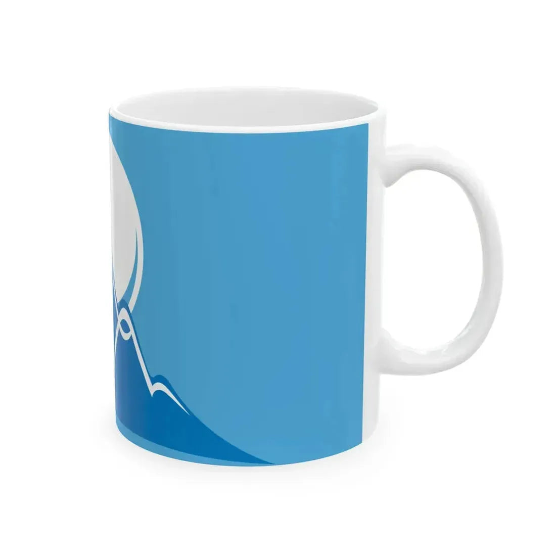 Kyrgyzstan 2011 Flag Proposals Set 3 Flag 4 (Kyrgyzstan) White Coffee Mug - Go Mug Yourself