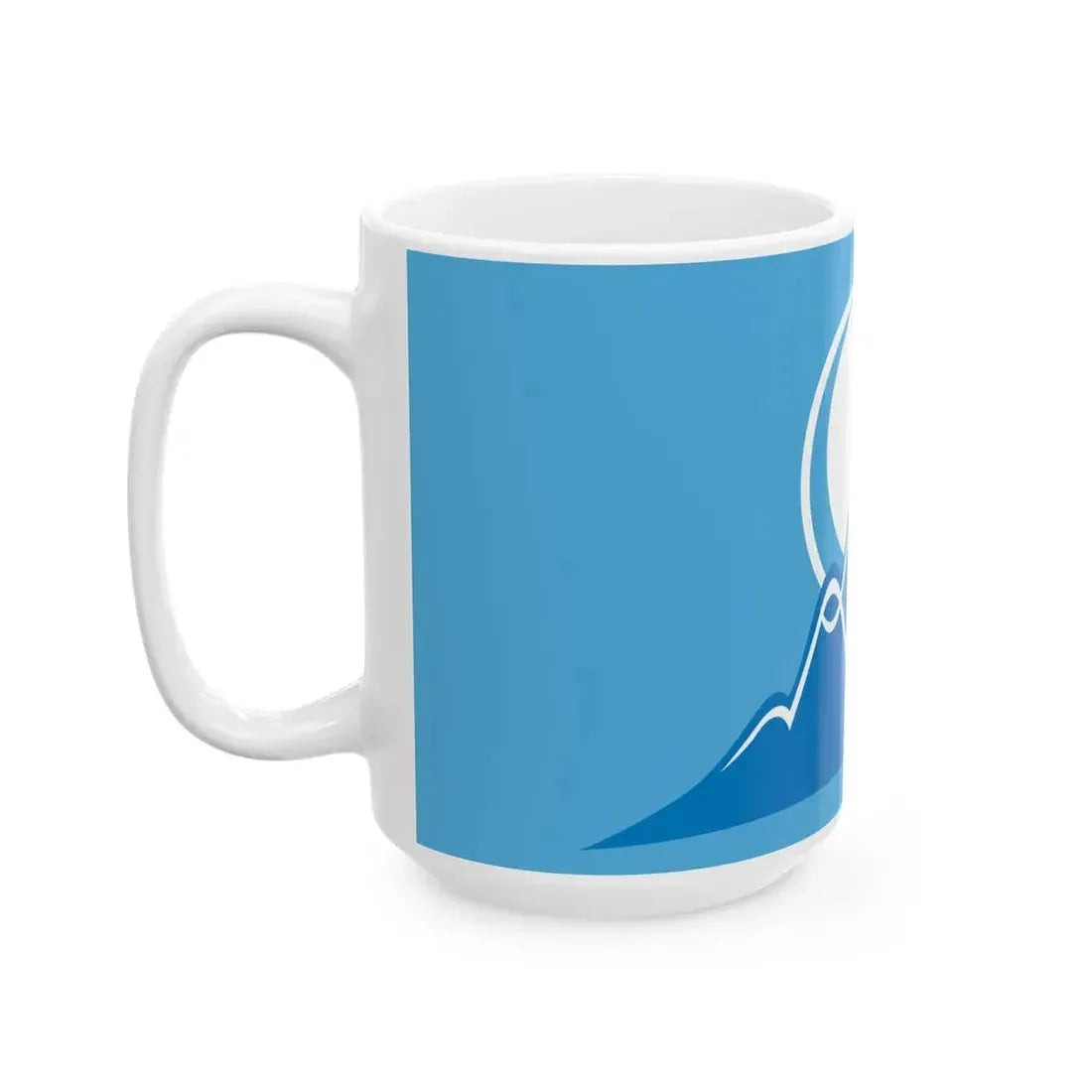Kyrgyzstan 2011 Flag Proposals Set 3 Flag 4 (Kyrgyzstan) White Coffee Mug - Go Mug Yourself