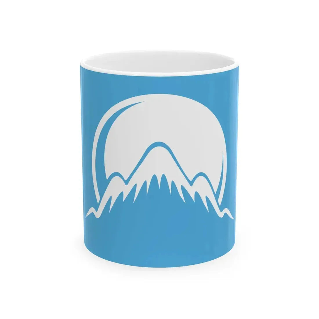 Kyrgyzstan 2011 Flag Proposals Set 4 Flag 1 (Kyrgyzstan) White Coffee Mug 11oz - Go Mug Yourself