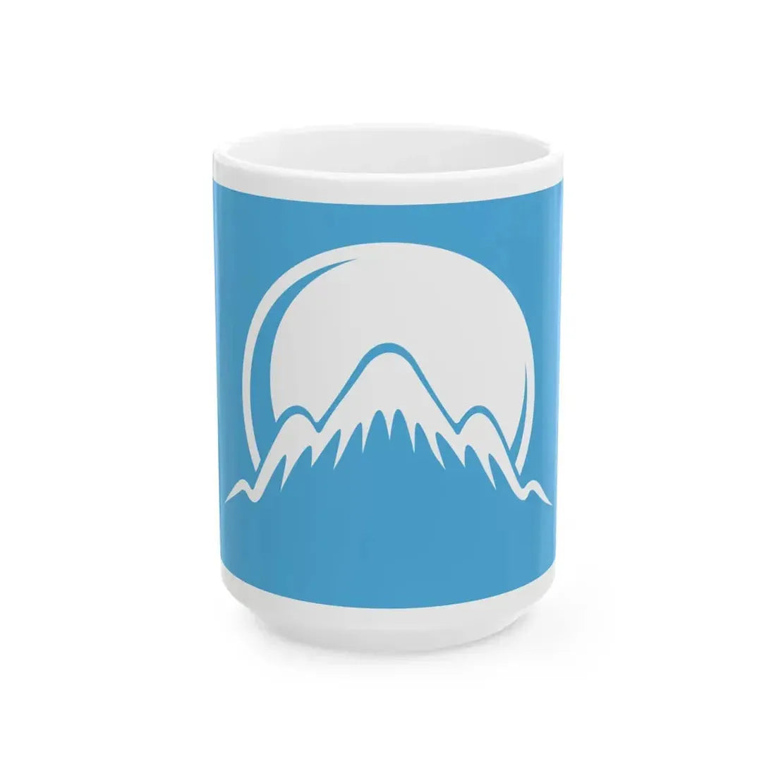 Kyrgyzstan 2011 Flag Proposals Set 4 Flag 1 (Kyrgyzstan) White Coffee Mug 15oz - Go Mug Yourself
