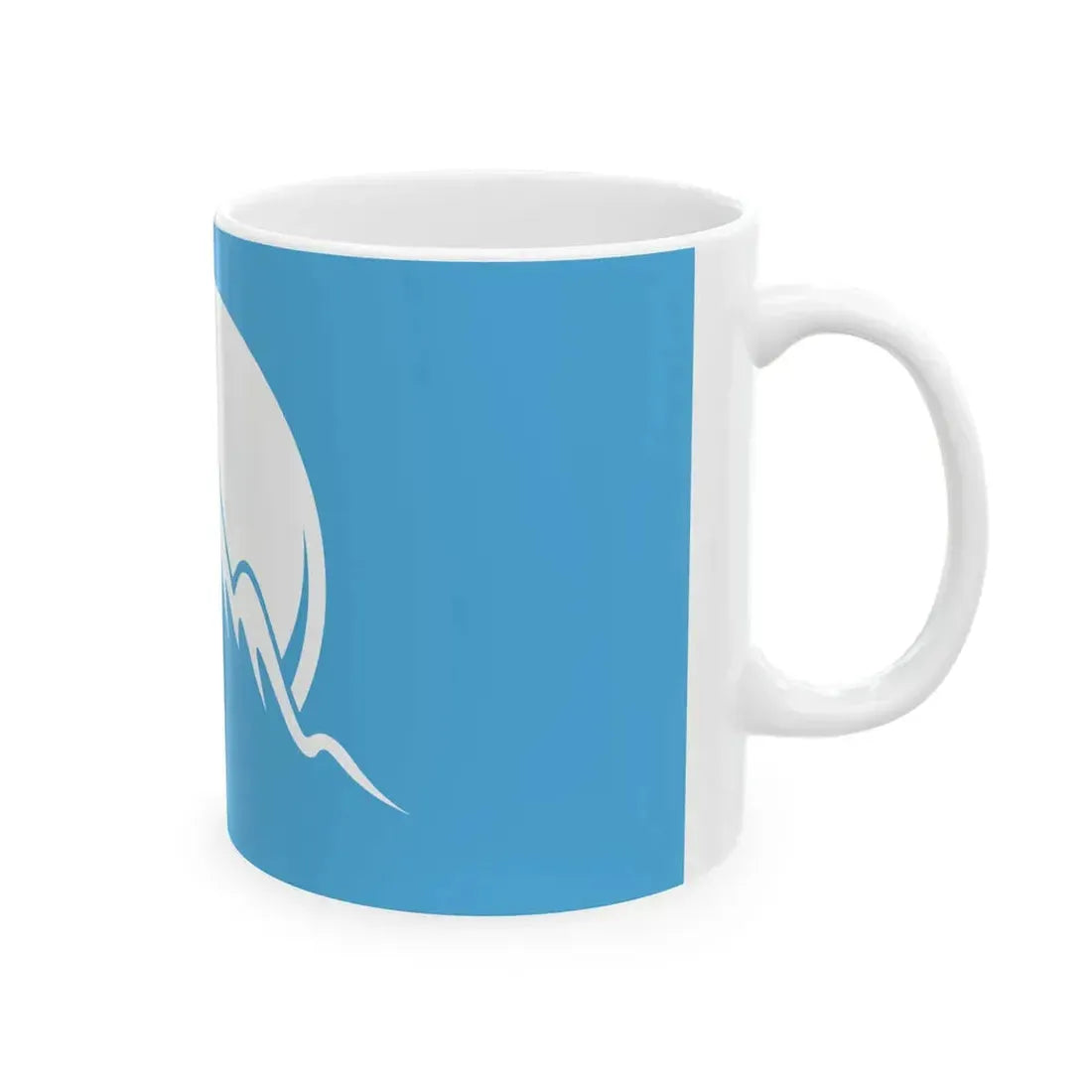Kyrgyzstan 2011 Flag Proposals Set 4 Flag 1 (Kyrgyzstan) White Coffee Mug - Go Mug Yourself