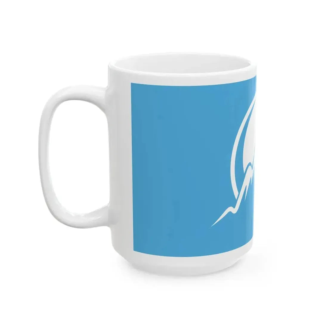 Kyrgyzstan 2011 Flag Proposals Set 4 Flag 1 (Kyrgyzstan) White Coffee Mug - Go Mug Yourself