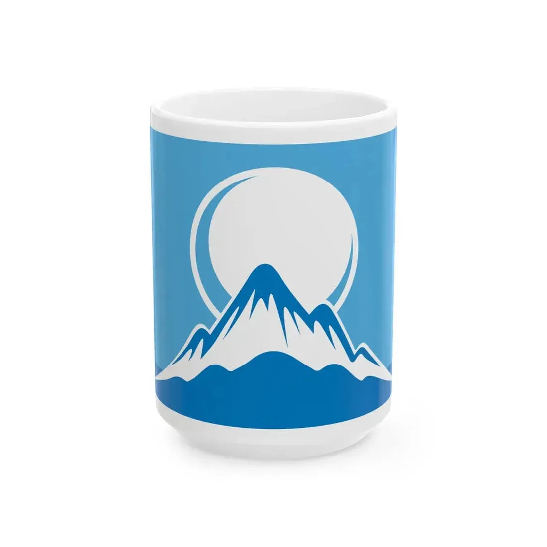 Kyrgyzstan 2011 Flag Proposals Set 4 Flag 3 (Kyrgyzstan) White Coffee Mug 15oz - Go Mug Yourself