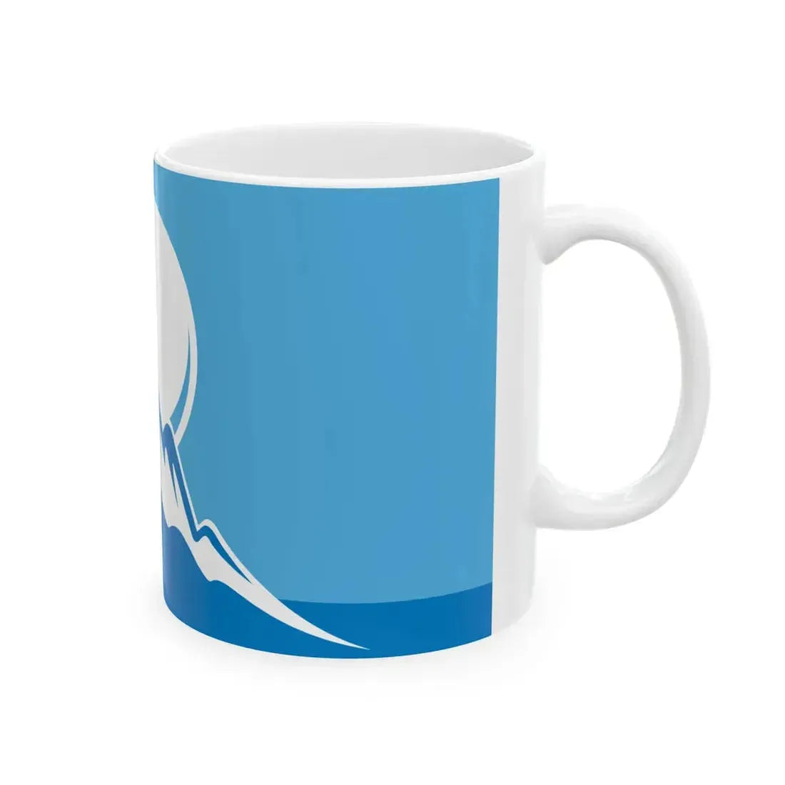 Kyrgyzstan 2011 Flag Proposals Set 4 Flag 3 (Kyrgyzstan) White Coffee Mug - Go Mug Yourself