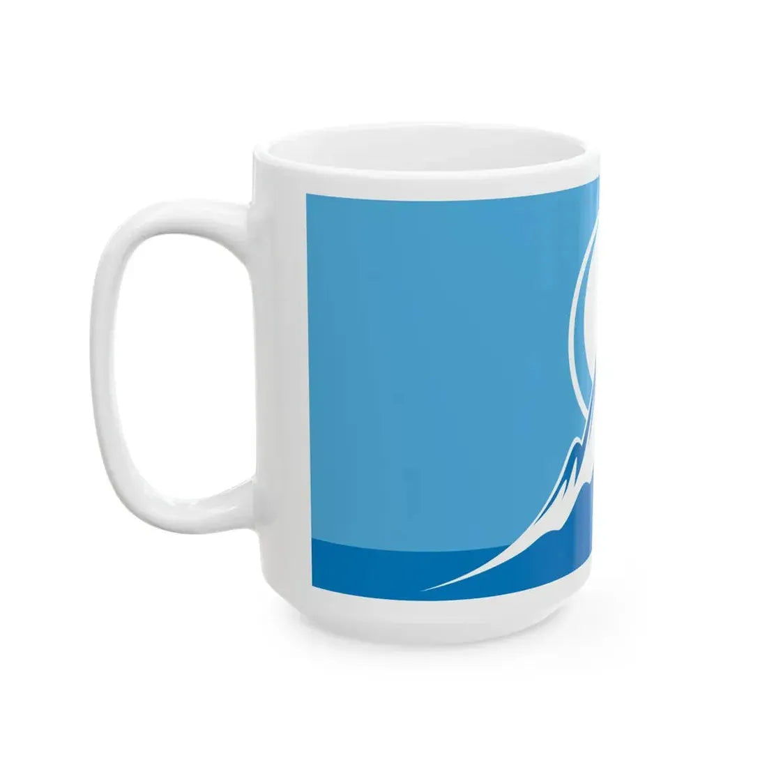 Kyrgyzstan 2011 Flag Proposals Set 4 Flag 3 (Kyrgyzstan) White Coffee Mug - Go Mug Yourself