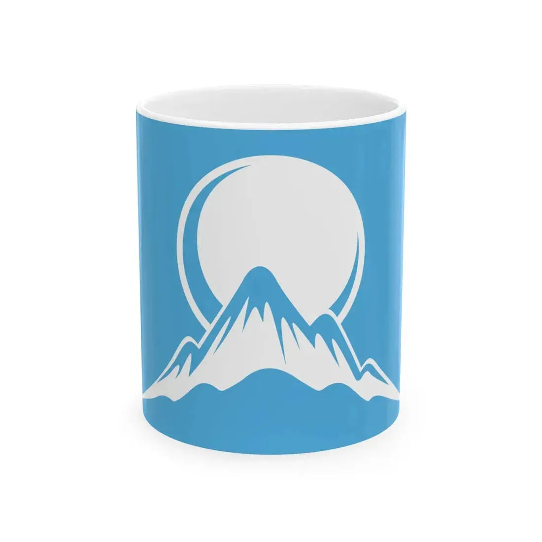 Kyrgyzstan 2011 Flag Proposals Set 4 Flag 4 (Kyrgyzstan) White Coffee Mug 11oz - Go Mug Yourself