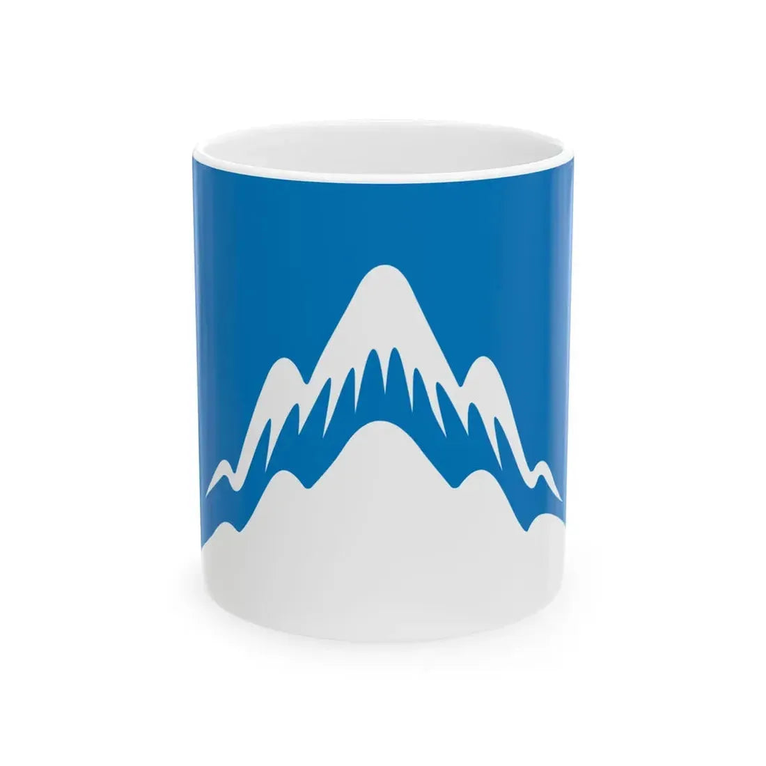 Kyrgyzstan 2011 Flag Proposals Set 5 Flag 1 (Kyrgyzstan) White Coffee Mug 11oz - Go Mug Yourself