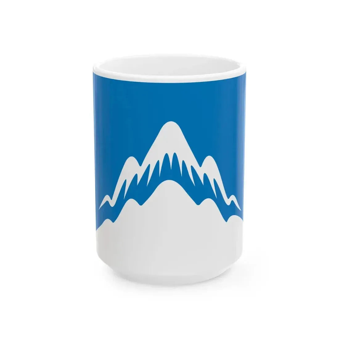 Kyrgyzstan 2011 Flag Proposals Set 5 Flag 1 (Kyrgyzstan) White Coffee Mug 15oz - Go Mug Yourself