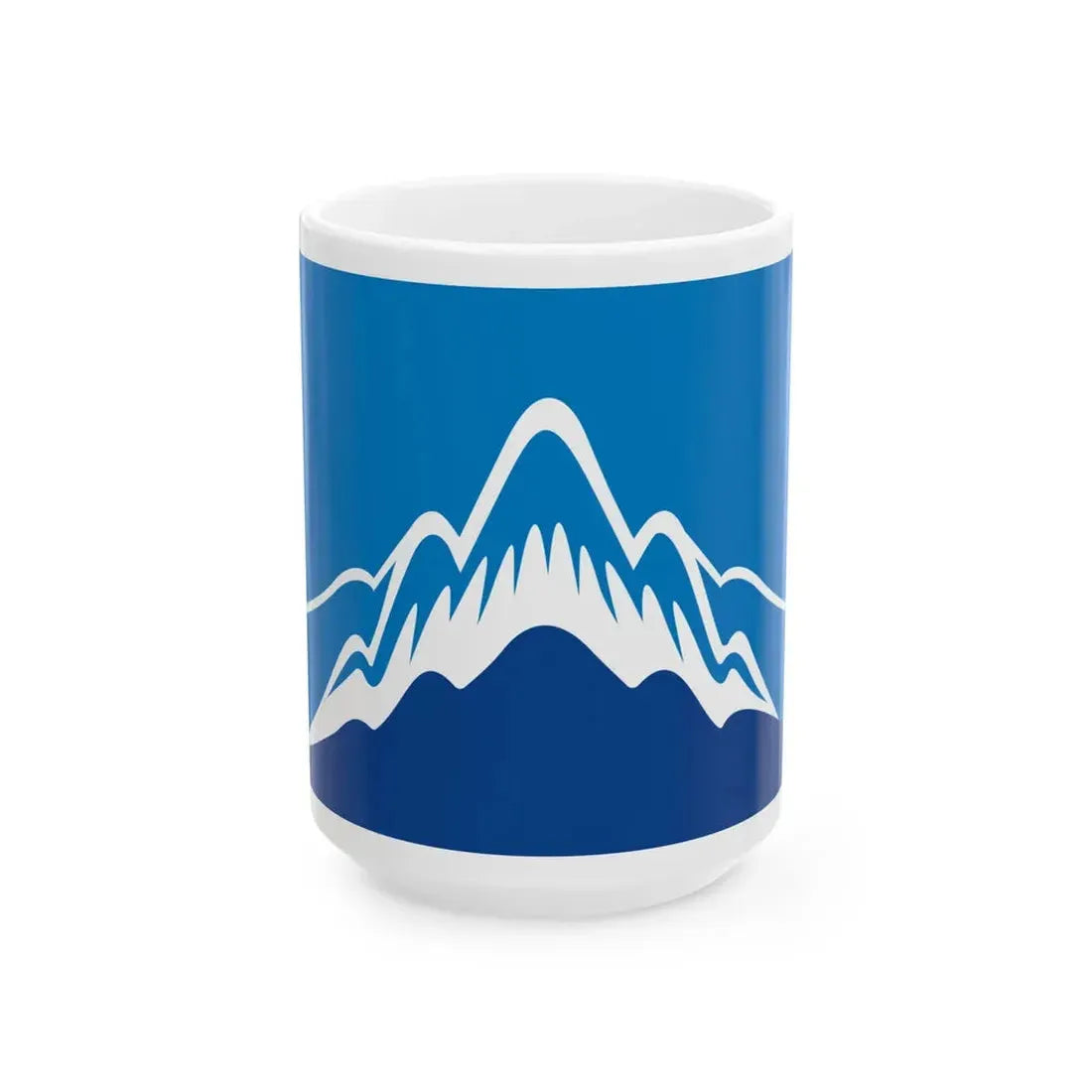 Kyrgyzstan 2011 Flag Proposals Set 5 Flag 2 (Kyrgyzstan) White Coffee Mug 15oz - Go Mug Yourself