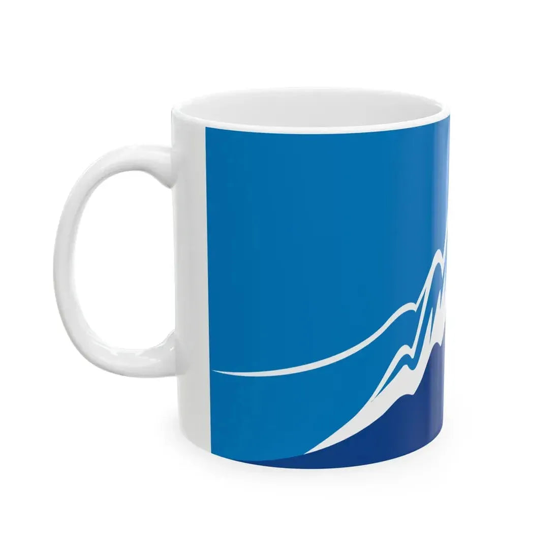 Kyrgyzstan 2011 Flag Proposals Set 5 Flag 2 (Kyrgyzstan) White Coffee Mug - Go Mug Yourself