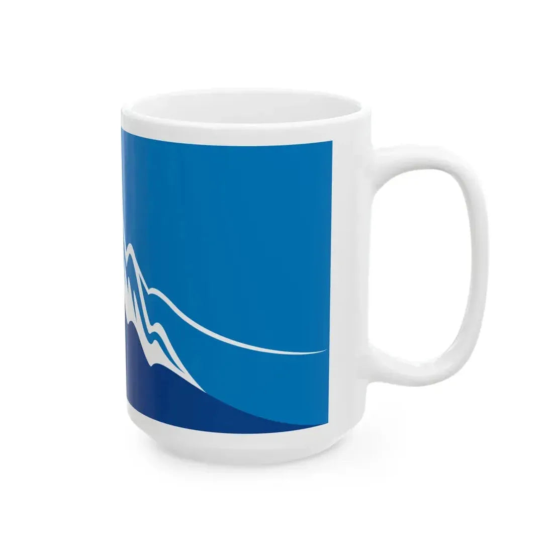 Kyrgyzstan 2011 Flag Proposals Set 5 Flag 2 (Kyrgyzstan) White Coffee Mug - Go Mug Yourself