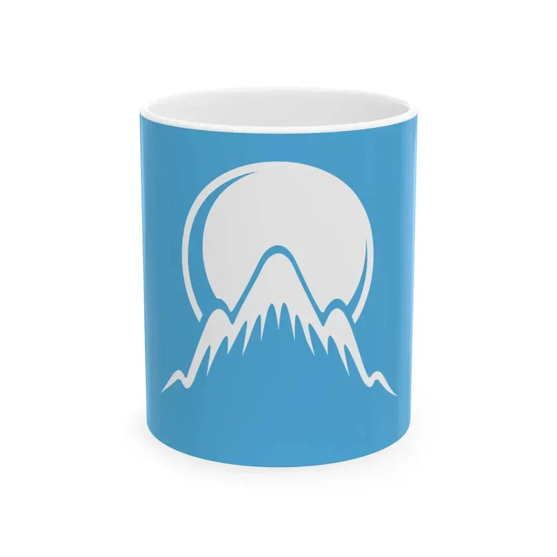 Kyrgyzstan 2011 Flag Proposals Set 5 Flag 3 (Kyrgyzstan) White Coffee Mug 11oz - Go Mug Yourself