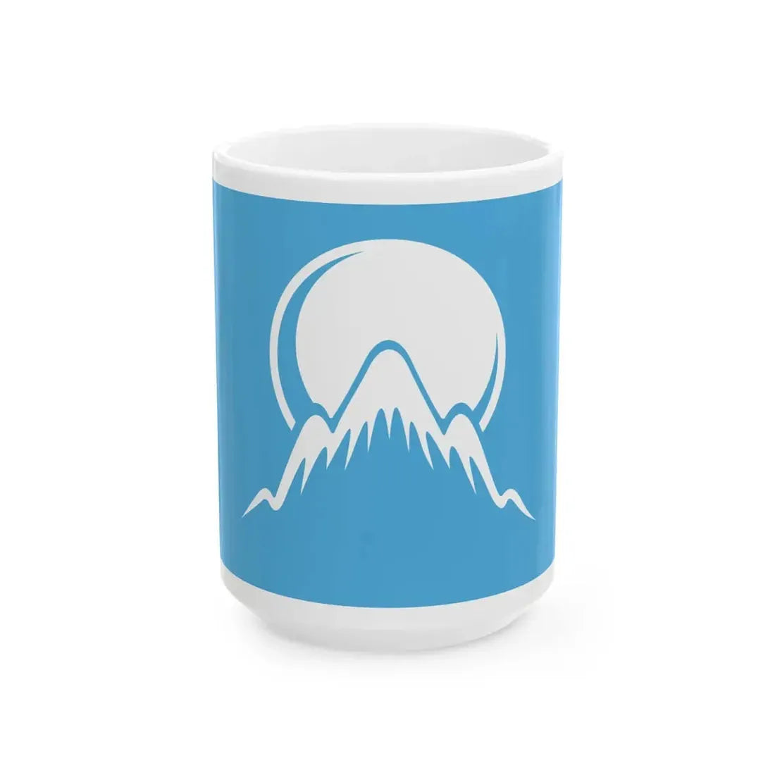 Kyrgyzstan 2011 Flag Proposals Set 5 Flag 3 (Kyrgyzstan) White Coffee Mug 15oz - Go Mug Yourself