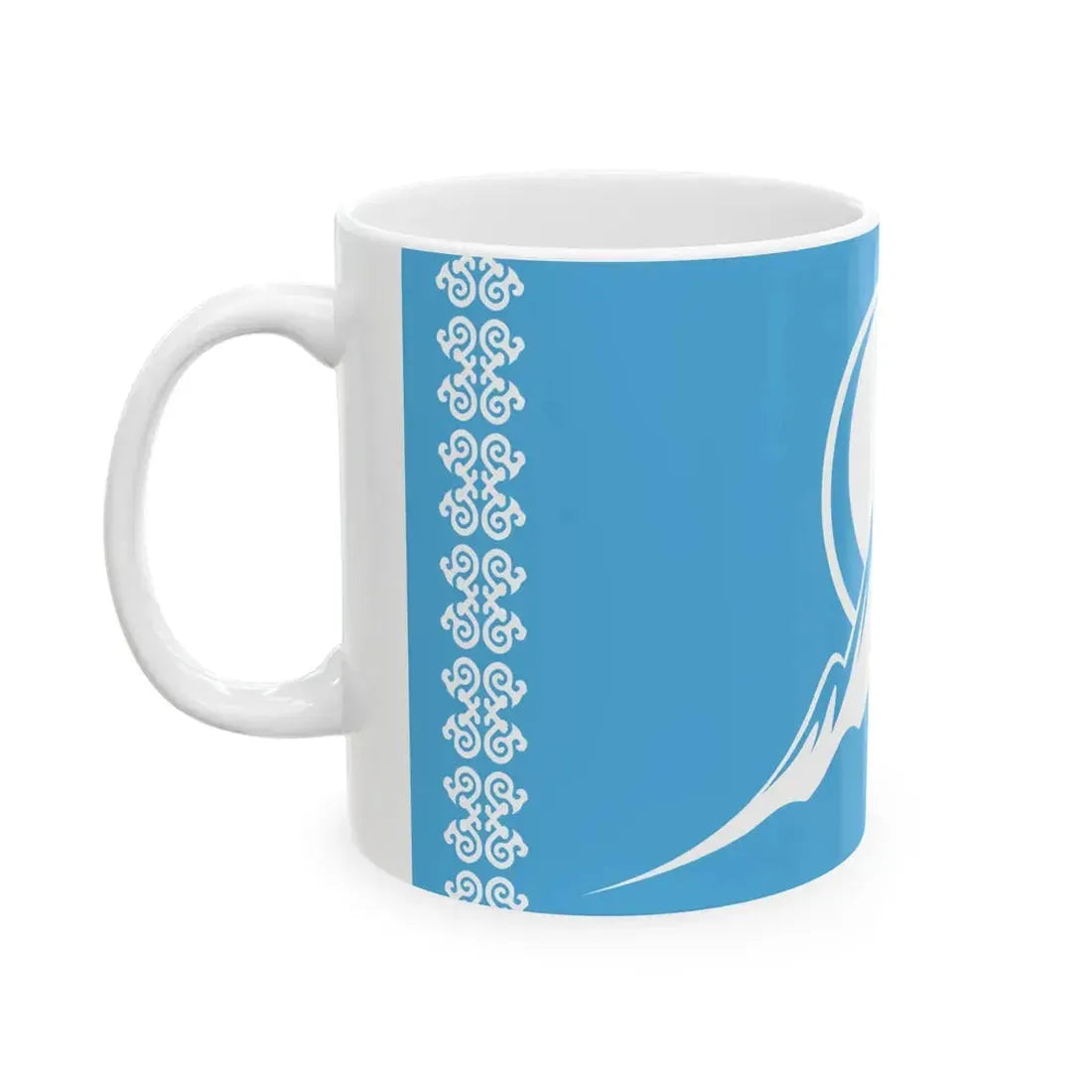 Kyrgyzstan 2011 Flag Proposals Set 5 Flag 4 (Kyrgyzstan) White Coffee Mug - Go Mug Yourself