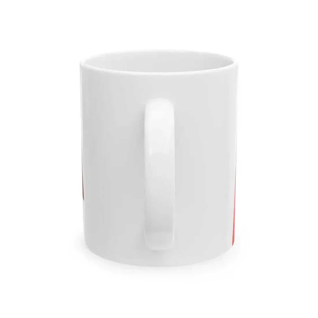 Kyrgyzstan Flag - iconic waving (Kyrgyzstan) White Coffee Mug - Go Mug Yourself
