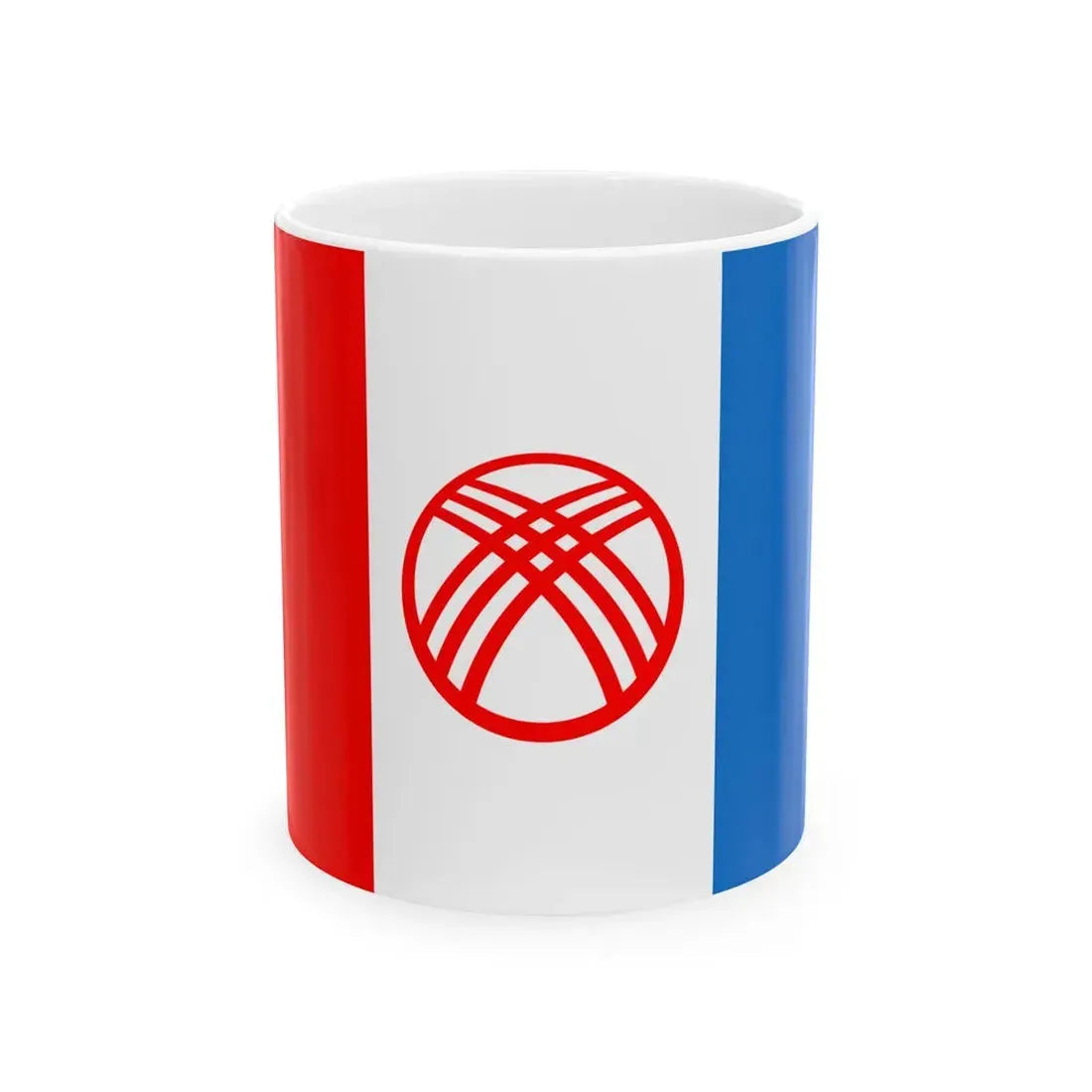 Kyrgyzstan Flag Proposal 3 2011 (Kyrgyzstan) White Coffee Mug 11oz - Go Mug Yourself