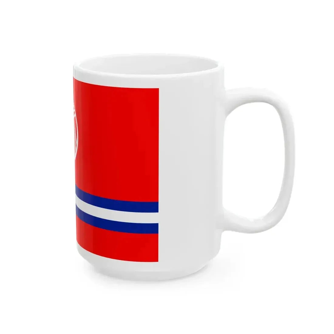 Kyrgyzstan Flag Proposal 5 2011 (Kyrgyzstan) White Coffee Mug - Go Mug Yourself