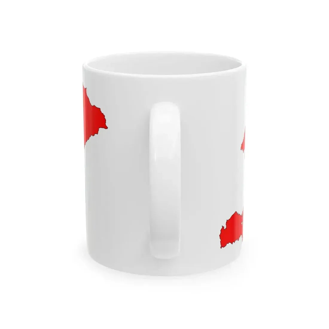 Kyrgyzstan-Flagmap (Kyrgyzstan) White Coffee Mug - Go Mug Yourself