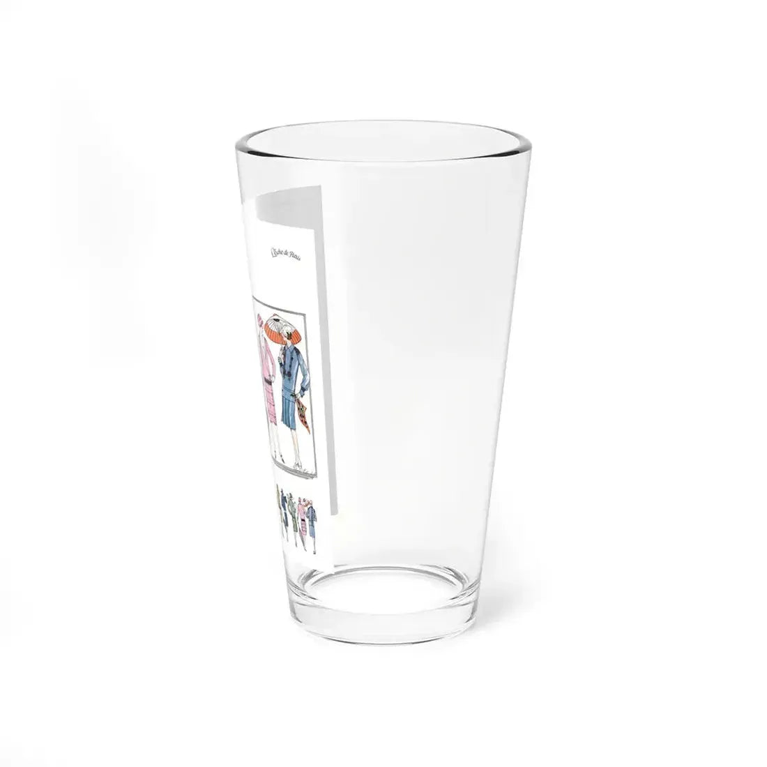 L'echo de Paris (2), McCall's magazine, August 1926 - Pint Glass 16oz - Go Mug Yourself