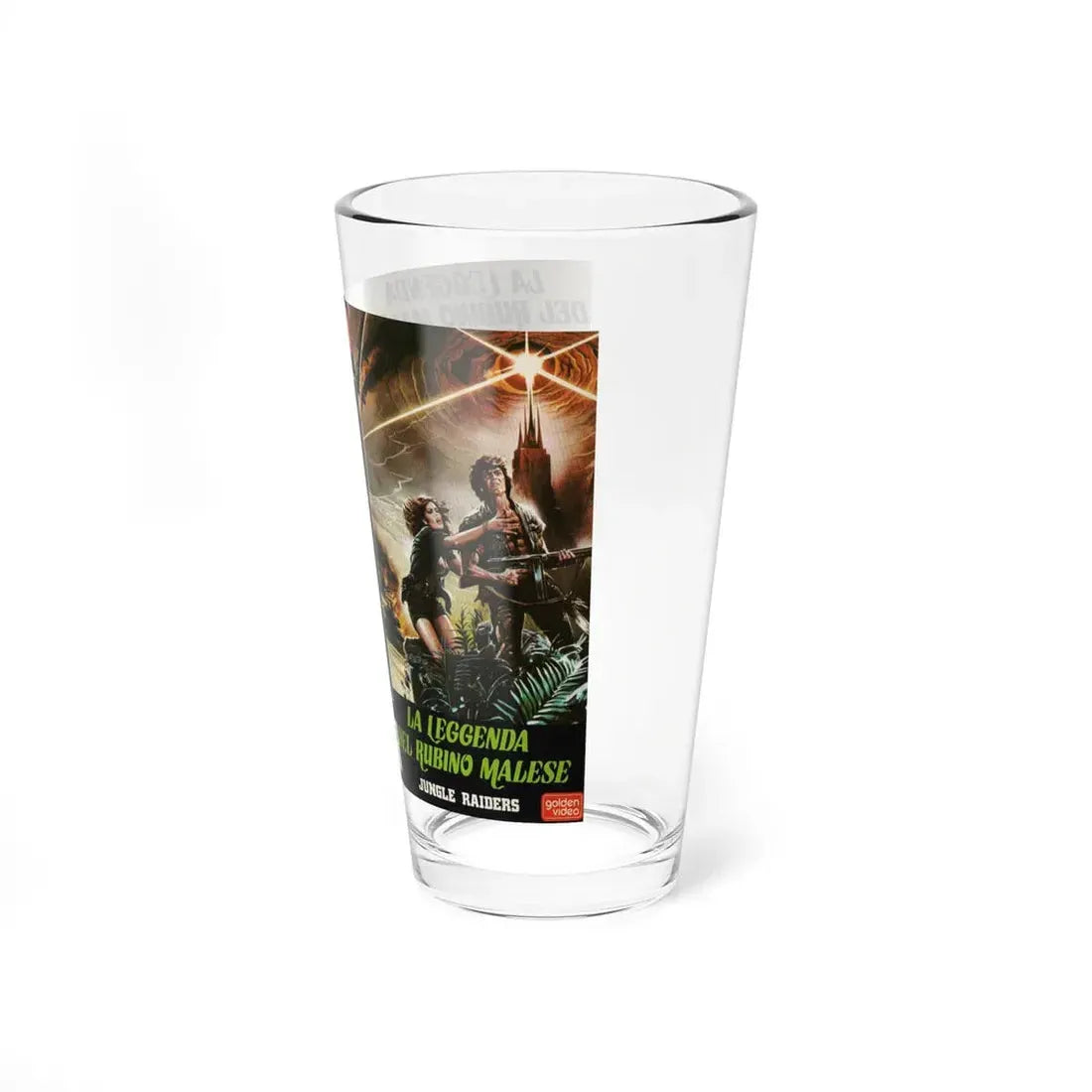 LA LEGGENDA DEL RUBINO MALESE (VHS COVER) Pint Glass 16oz - Go Mug Yourself