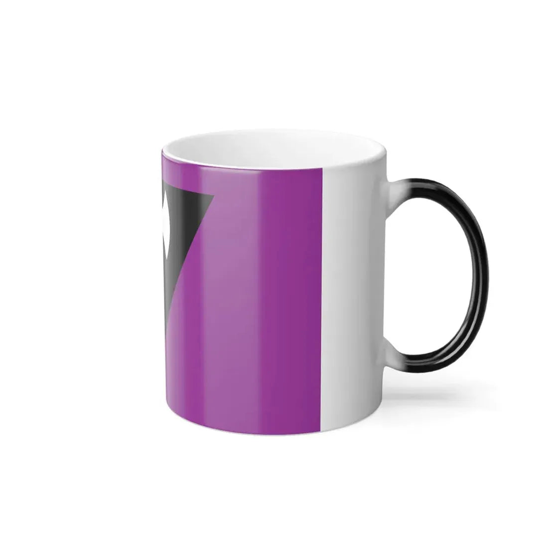 Labrys Lesbian Pride Flag - Color Changing Mug 11oz - Go Mug Yourself