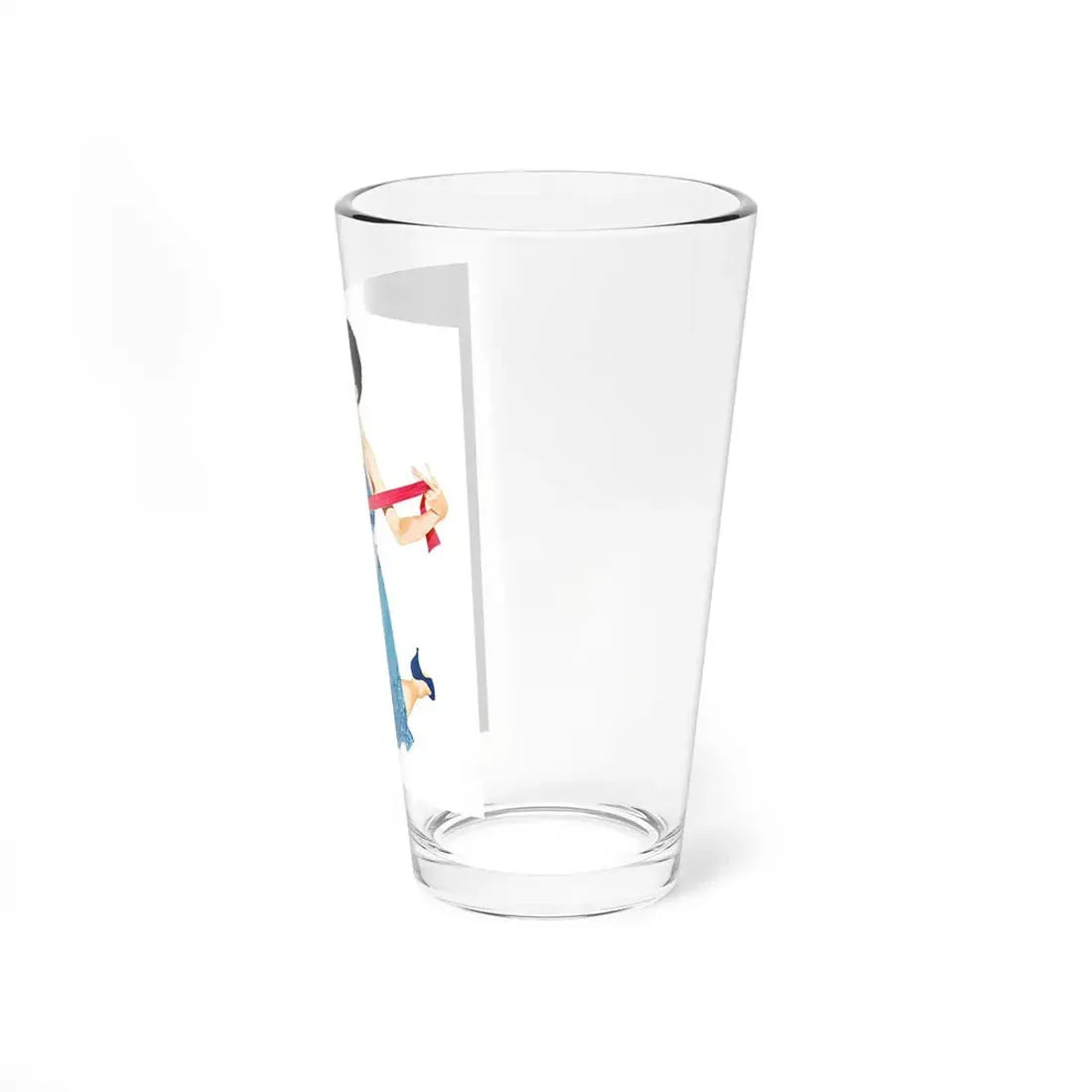 Lace Federation of Great Britain advertisement, 1958 - Pint Glass 16oz - Go Mug Yourself