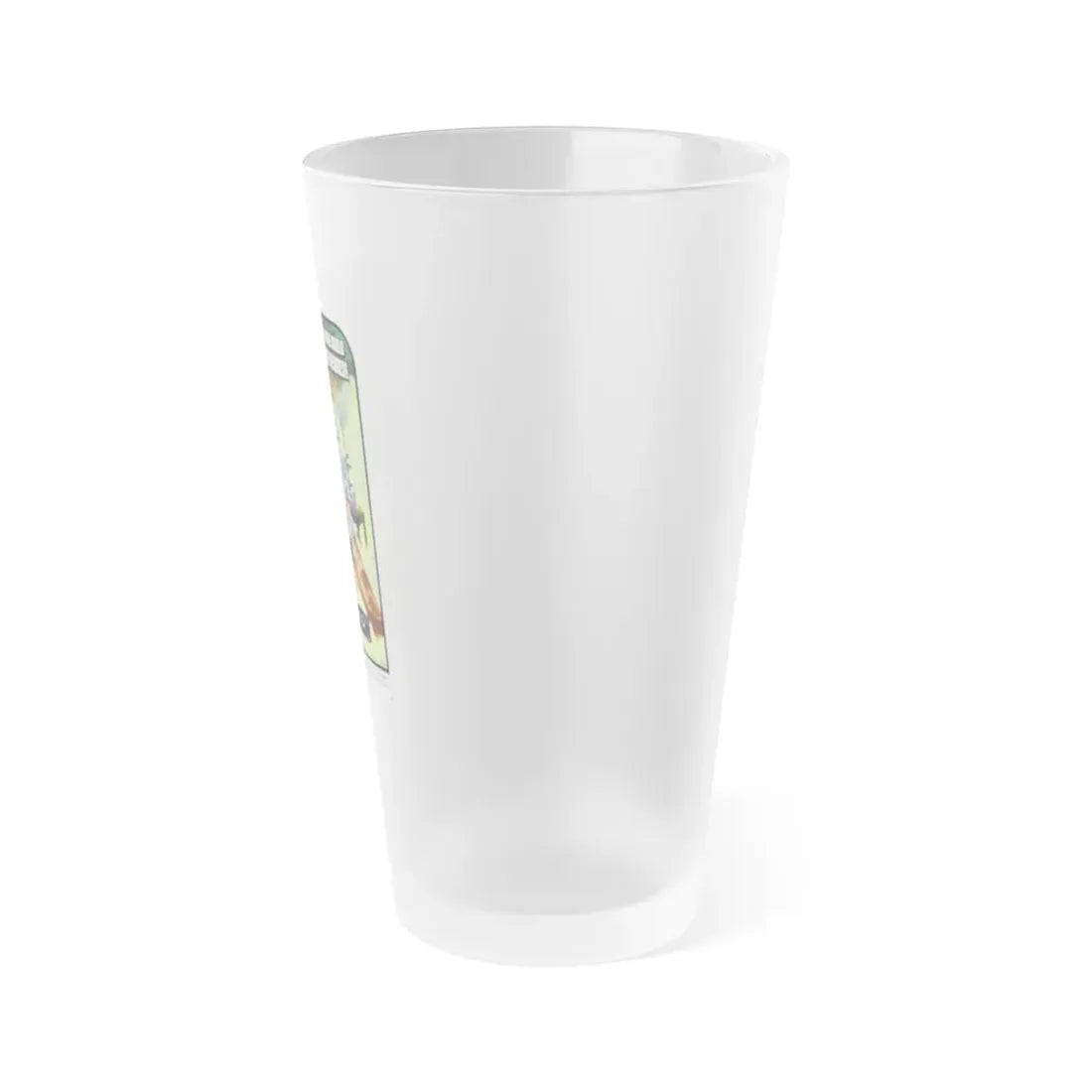 LADY FRANKENSTEIN 1971 Movie Poster - Frosted Pint Glass 16oz - Go Mug Yourself