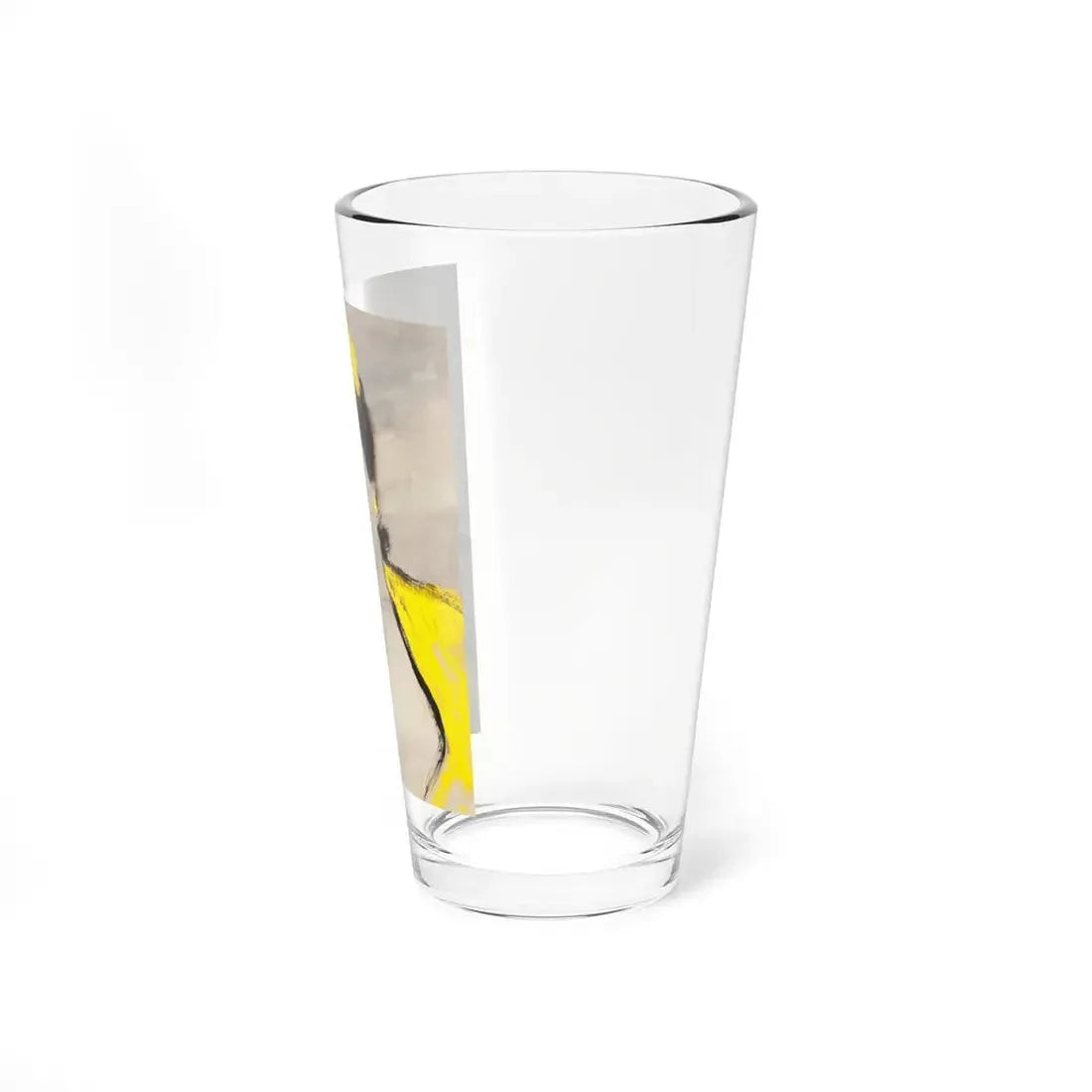 Lady in Yellow, circa 1970s - Pint Glass 16oz - Go Mug Yourself