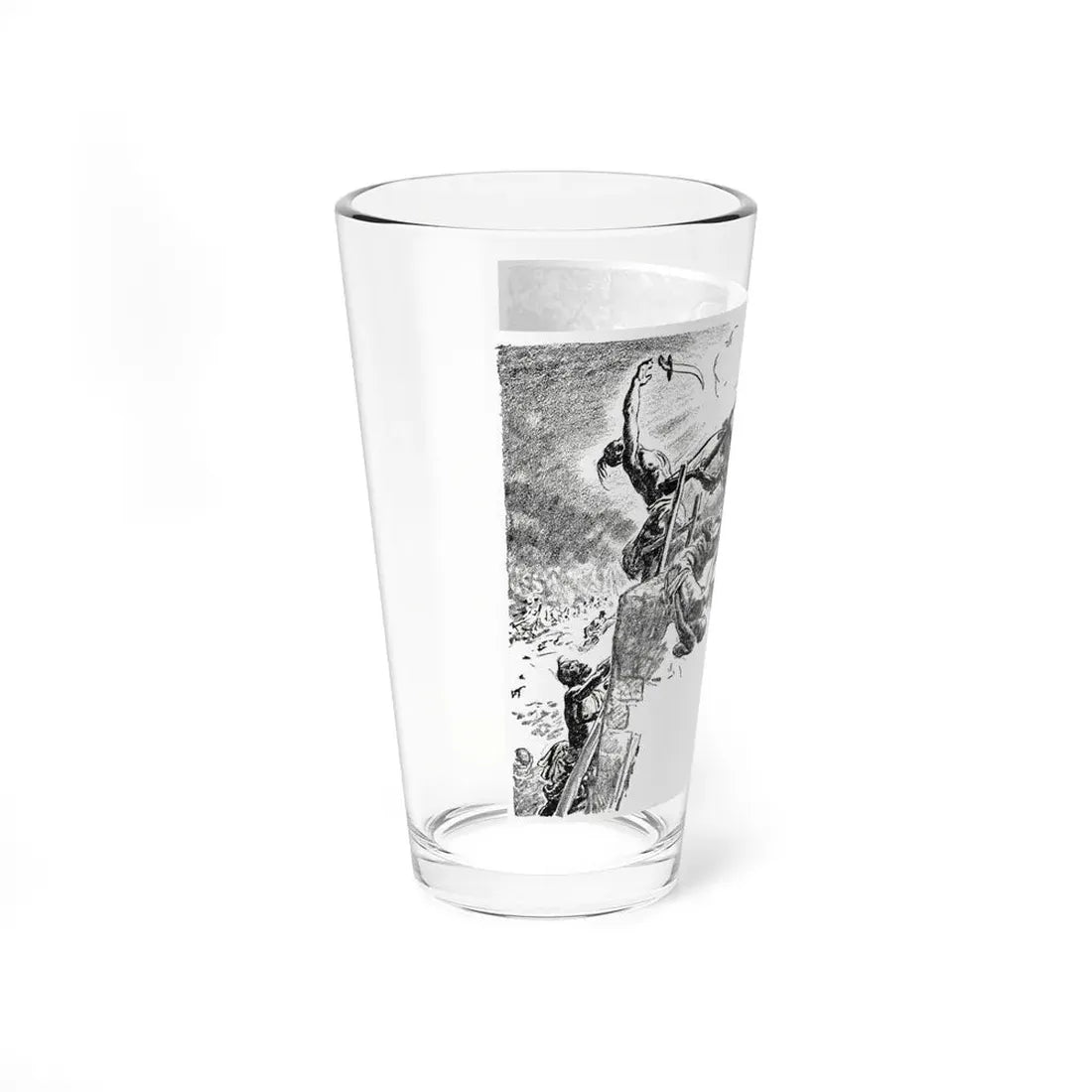 Lady of the Legion (5), Blue Book Magazine, April 1940 - Pint Glass 16oz - Go Mug Yourself