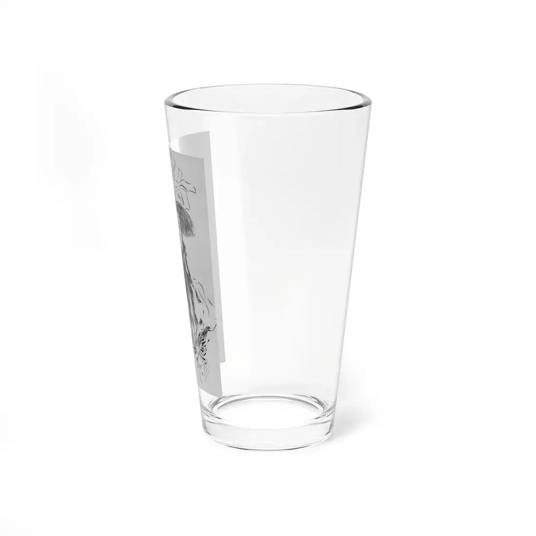 Lady with Bonnet, 1898 - Pint Glass 16oz - Go Mug Yourself