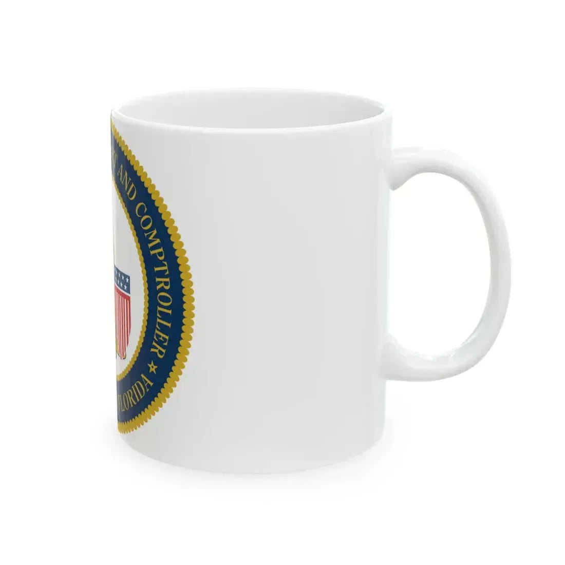 Lake County Florida Clerk of the Circuit Court and Comptroller - White Coffee Mug - Go Mug Yourself