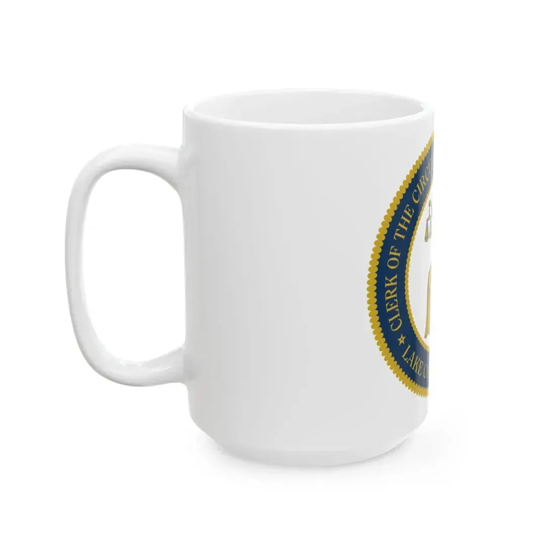 Lake County Florida Clerk of the Circuit Court and Comptroller - White Coffee Mug - Go Mug Yourself