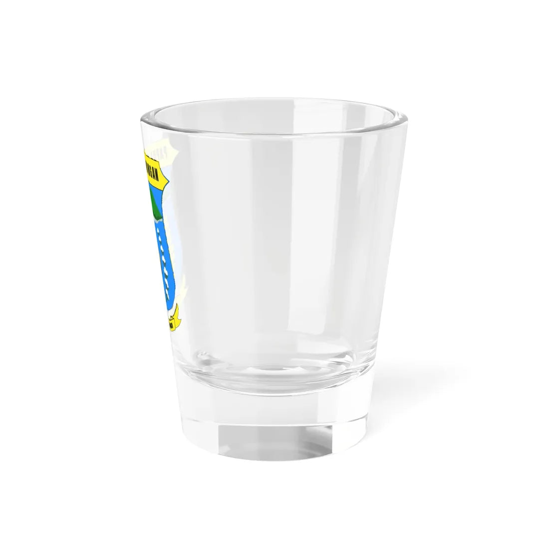 Lambang Papua Pegunungan (Indonesia) (Coat of Arms) Shot Glass 1.5oz - Go Mug Yourself