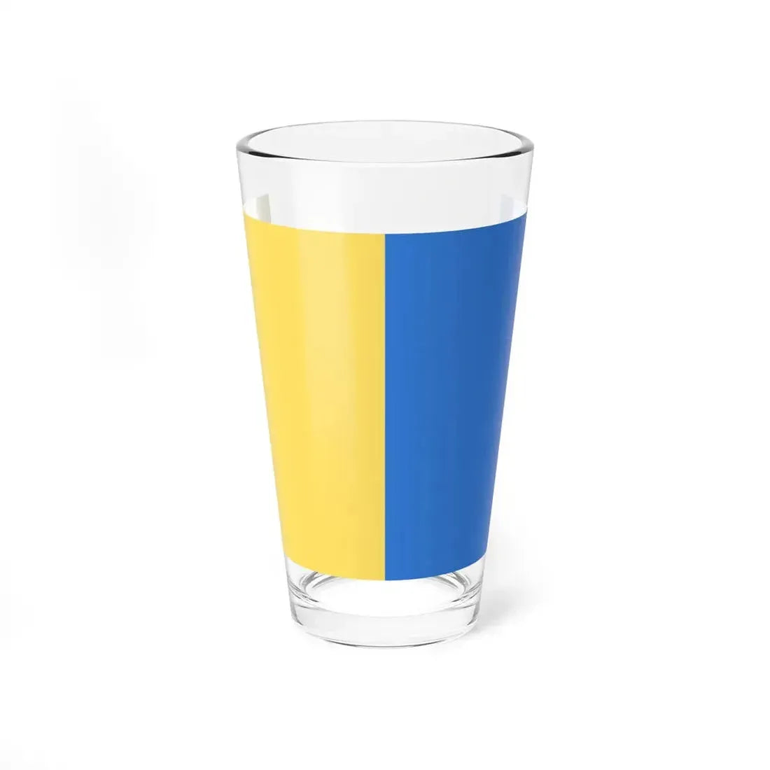 Lampedusa e Linosa-Bandiera (Italy) Pint Glass 16oz 16oz - Go Mug Yourself