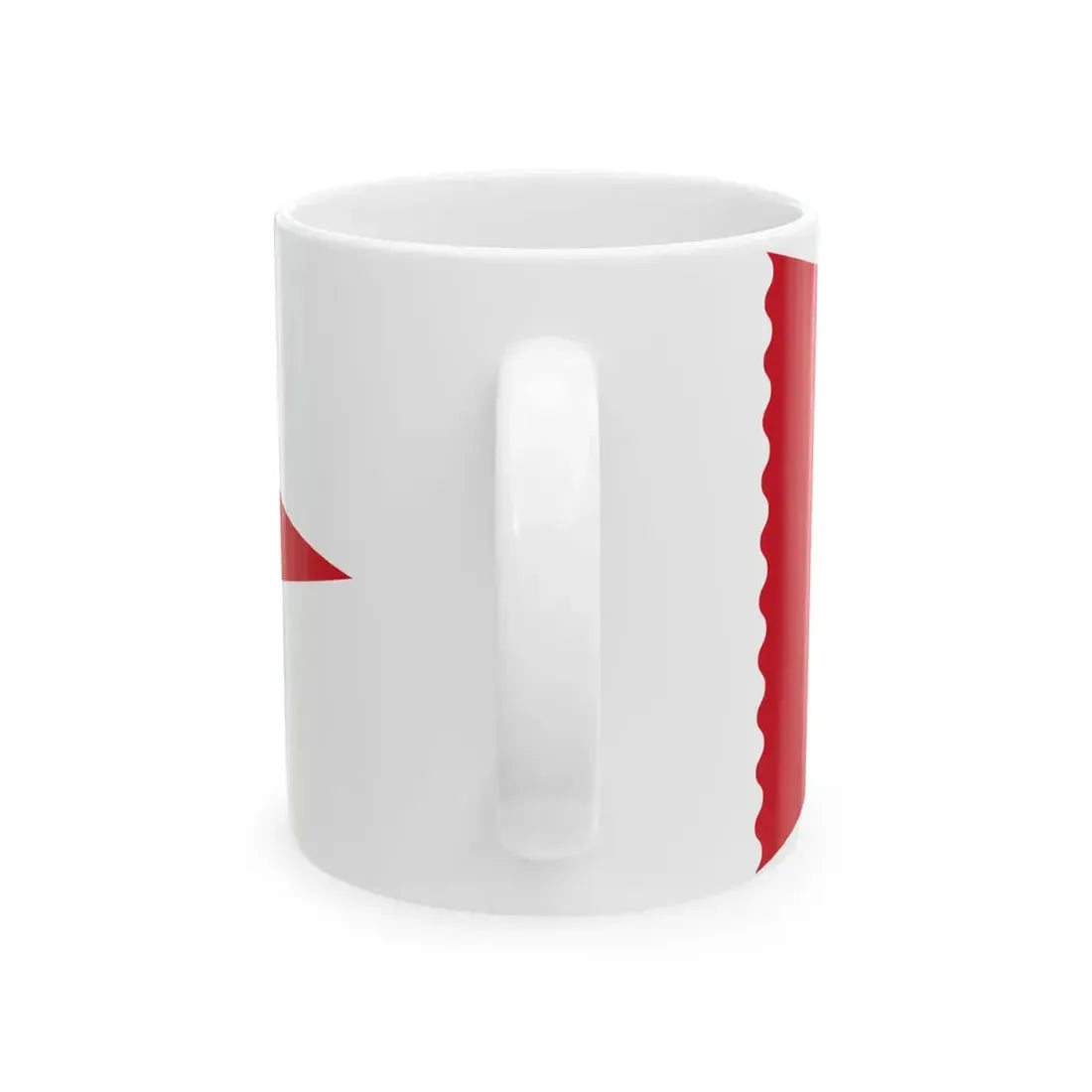 Land Ensign of Kuwait 1956-1961 2 (Kuwait) White Coffee Mug - Go Mug Yourself