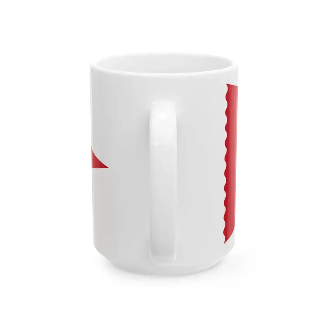 Land Ensign of Kuwait 1956-1961 2 (Kuwait) White Coffee Mug - Go Mug Yourself