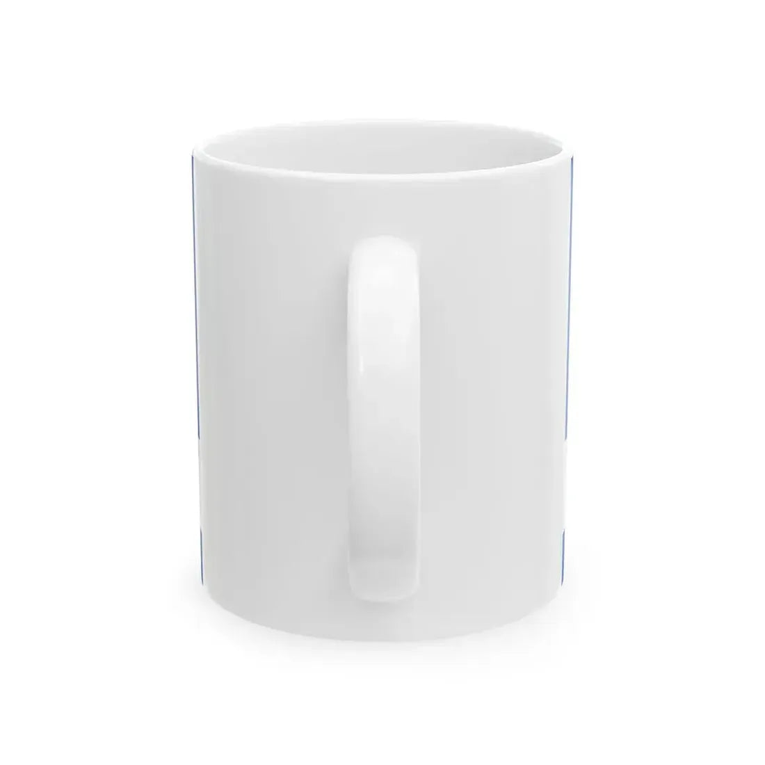 Land flag of the Moldovan Customs (Moldova) White Coffee Mug - Go Mug Yourself