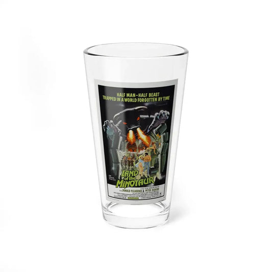 LAND OF THE MINOTAUR 1976 Movie Poster - Pint Glass 16oz 16oz - Go Mug Yourself