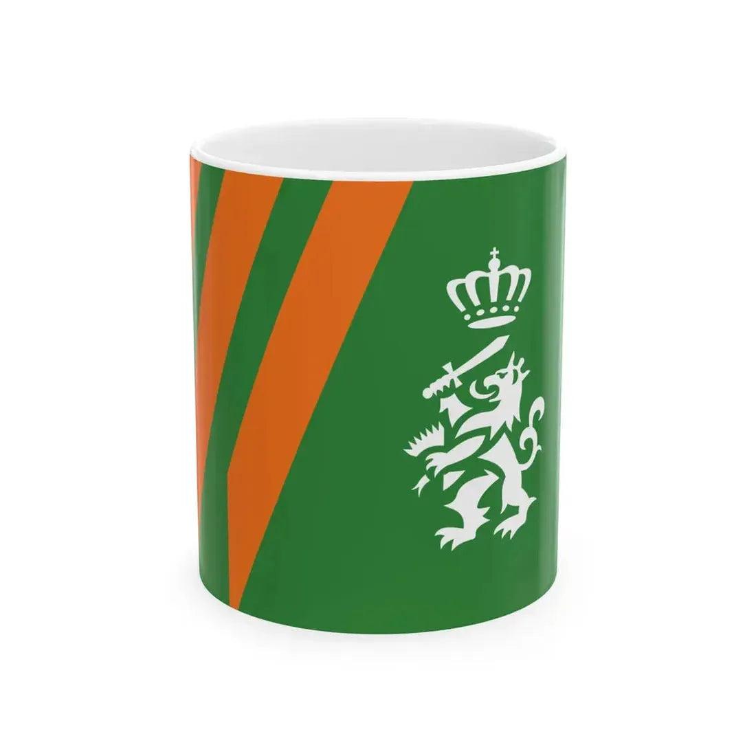 Landmacht vlag 2001 - 2011 (Netherlands) White Coffee Mug 11oz - Go Mug Yourself