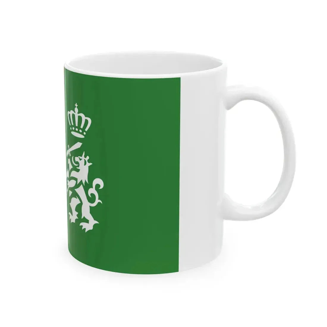 Landmacht vlag 2001 - 2011 (Netherlands) White Coffee Mug - Go Mug Yourself