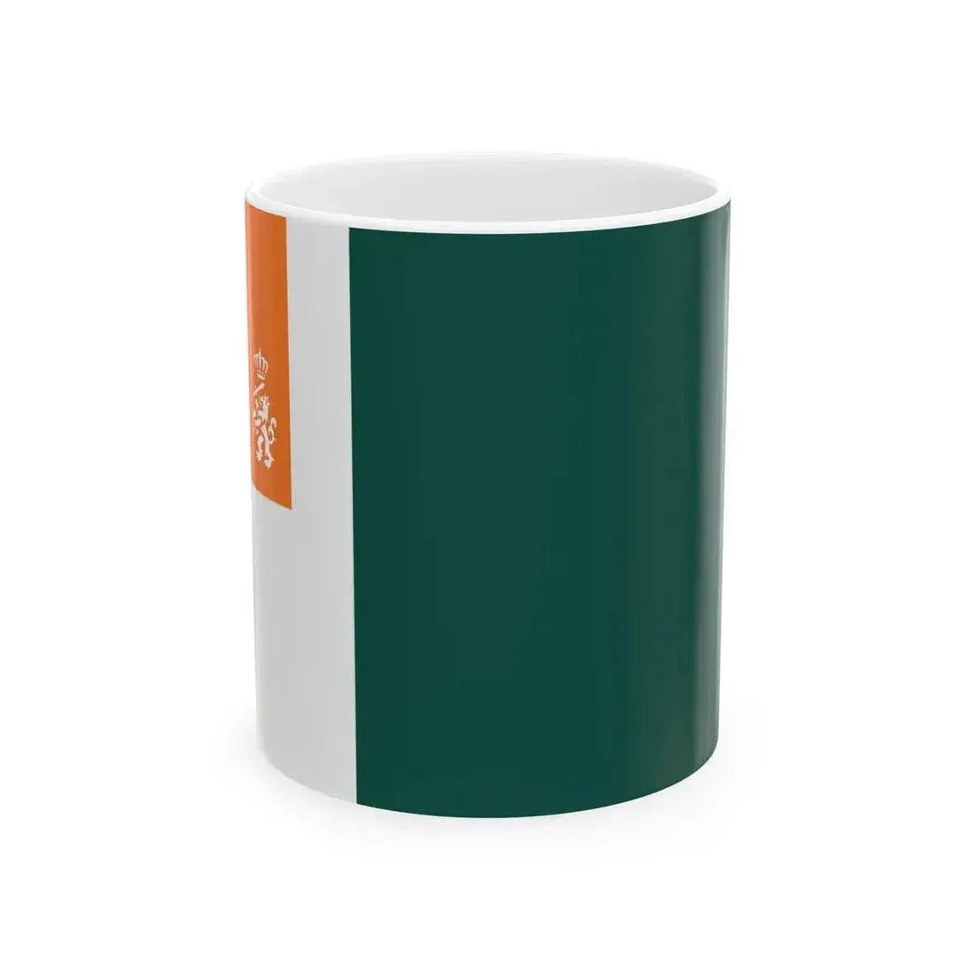 Landmacht vlag (Netherlands) White Coffee Mug 11oz - Go Mug Yourself