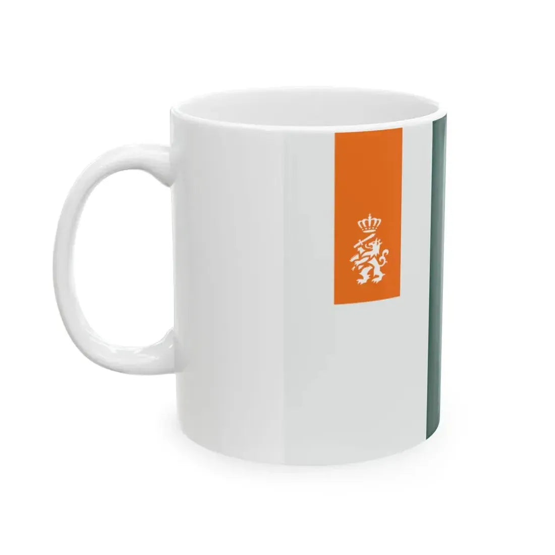 Landmacht vlag (Netherlands) White Coffee Mug - Go Mug Yourself