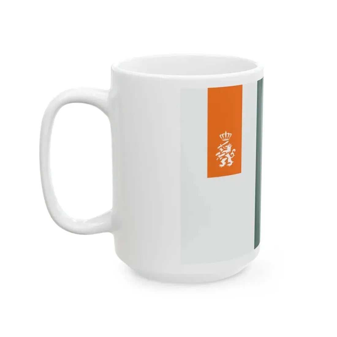 Landmacht vlag (Netherlands) White Coffee Mug - Go Mug Yourself