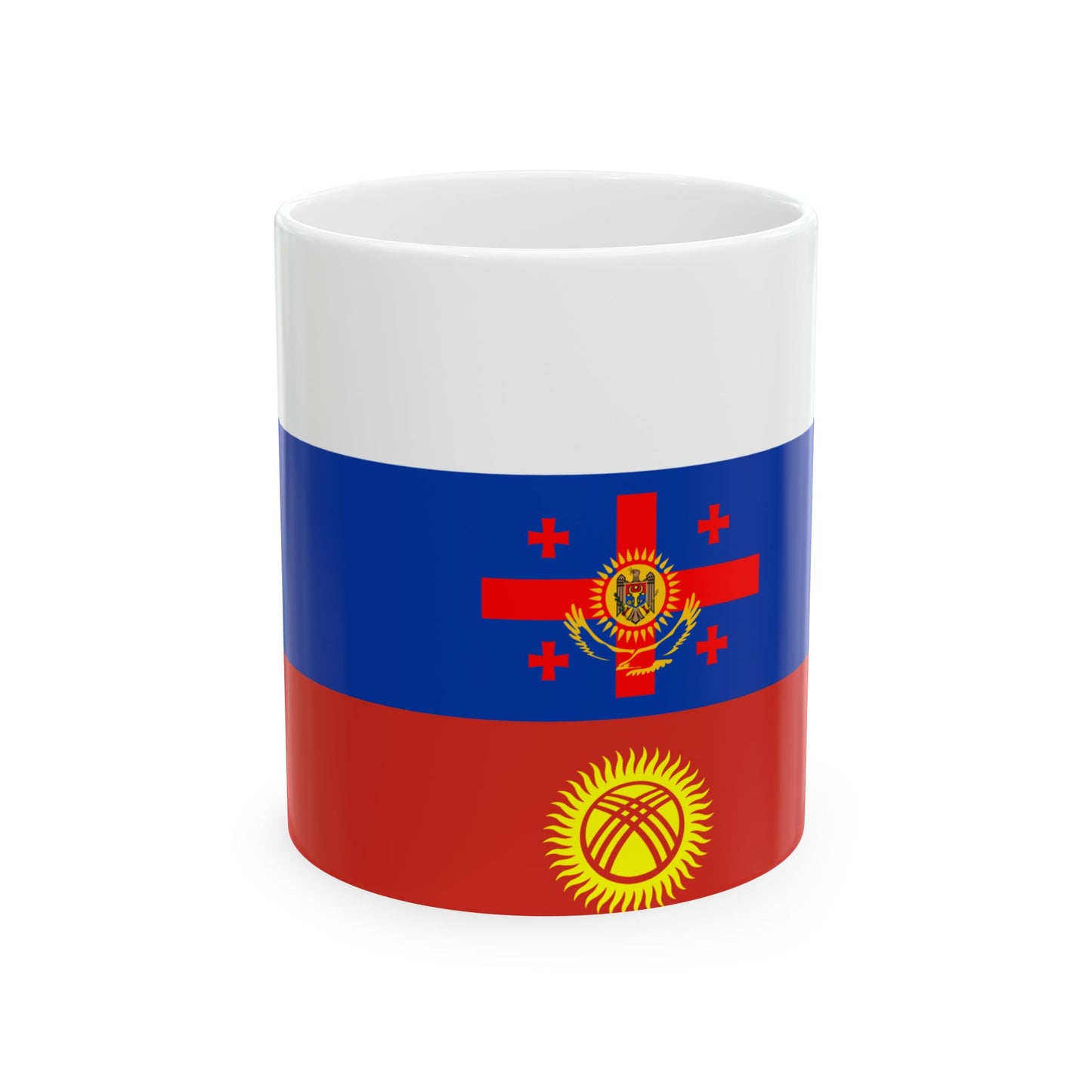 Lang-ru (Belarus) White Coffee Mug-11oz-Go Mug Yourself